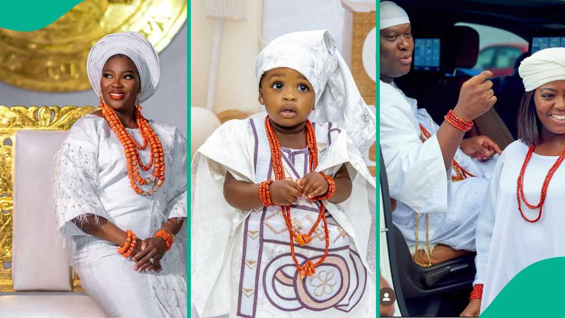 Ooni and Ashley's son clock one Ooni and Ashley's son clock one