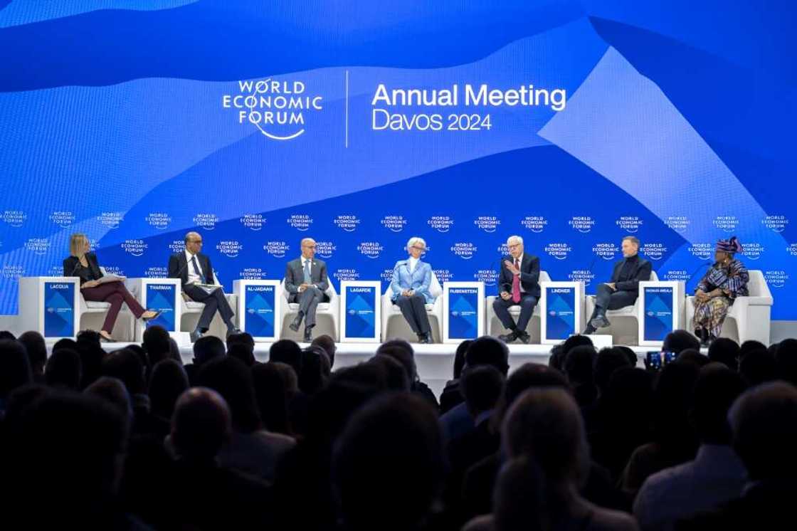 Trade tensions took centre stage on the final day of the World Economic Forum Trade tensions took centre stage on the final day of the World Economic Forum