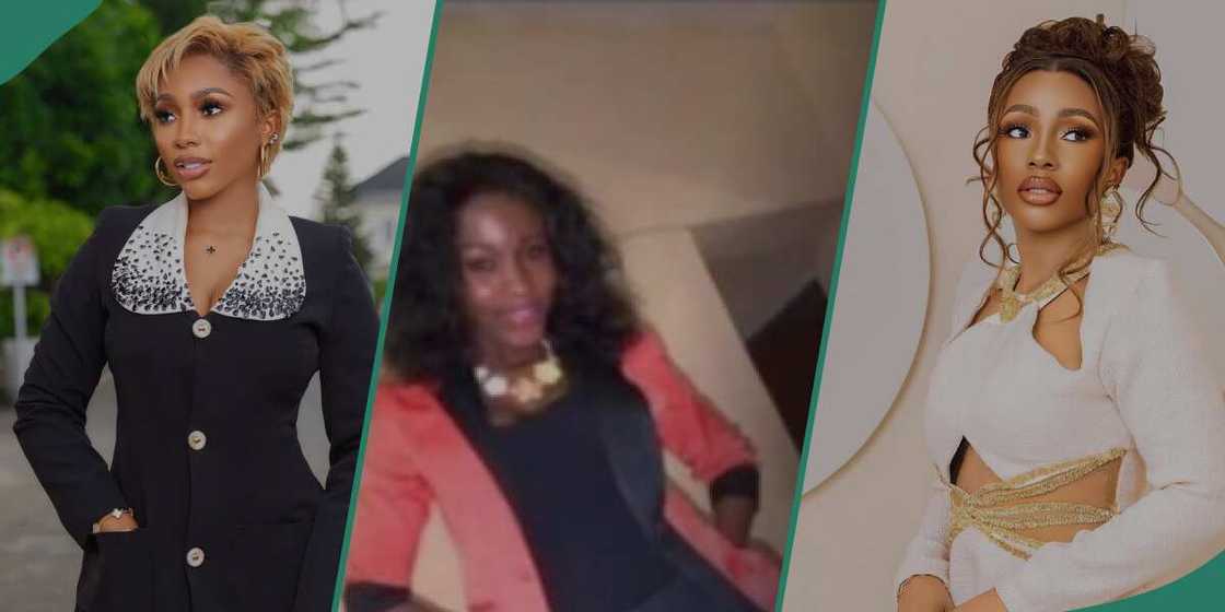 BBNaija's Mercy Eke's old picture surfaces. BBNaija's Mercy Eke's old picture surfaces.