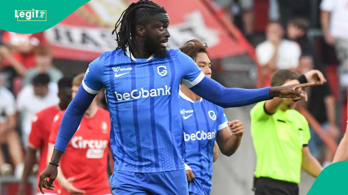Tolu Arokodare, KRC Genk, Standard Liege, Liege, Belgium. Tolu Arokodare, KRC Genk, Standard Liege, Liege, Belgium.