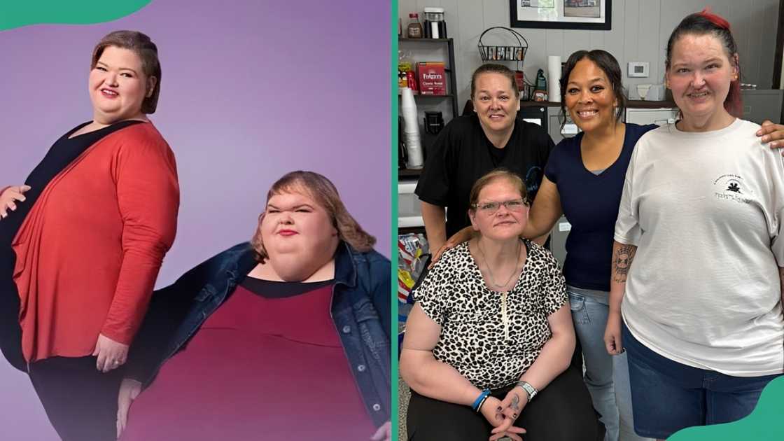 Reality television stars from 1000-lb Sisters Amy and Tammy Slaton Reality television stars from 1000-lb Sisters Amy and Tammy Slaton