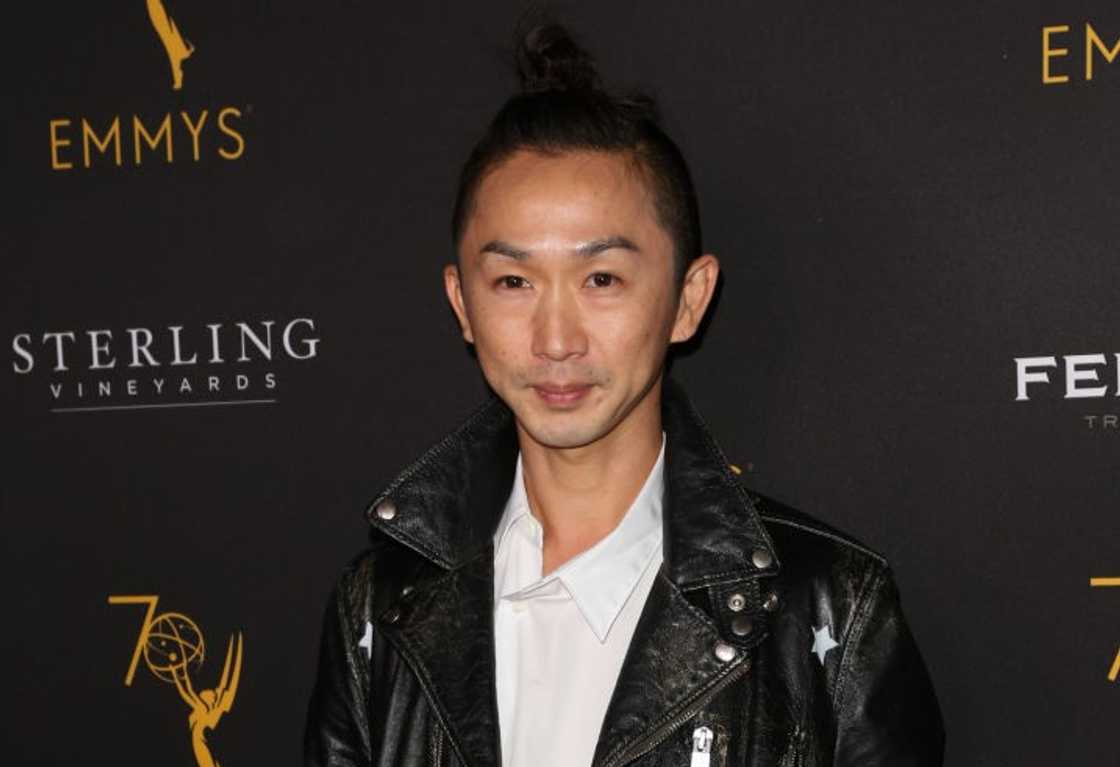 Kentaro Kameyama attends an award ceremony