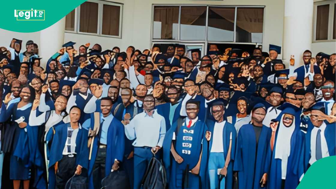 Man rejoices as he matriculates at University of Ibadan a year after he was denied admission with a UTME score of 307