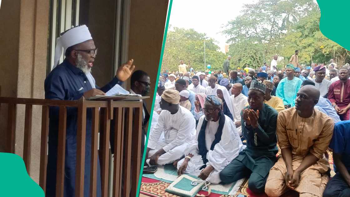 Professor Ibrahim Olatunde Uthman, Chief Imam of the University of Ibadan Muslim Community, delivering the Eid al-Fitr 2026 sermon, warning Muslims against opposing their leaders as it goes against Allah’s will. Professor Ibrahim Olatunde Uthman, Chief Imam of the University of Ibadan Muslim Community, delivering the Eid al-Fitr 2026 sermon, warning Muslims against opposing their leaders as it goes against Allah’s will.