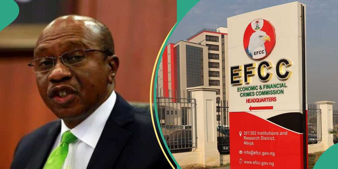 Godwin Emefiele: EFCC's witness alleges pressure in CBN contract payment Godwin Emefiele: EFCC's witness alleges pressure in CBN contract payment