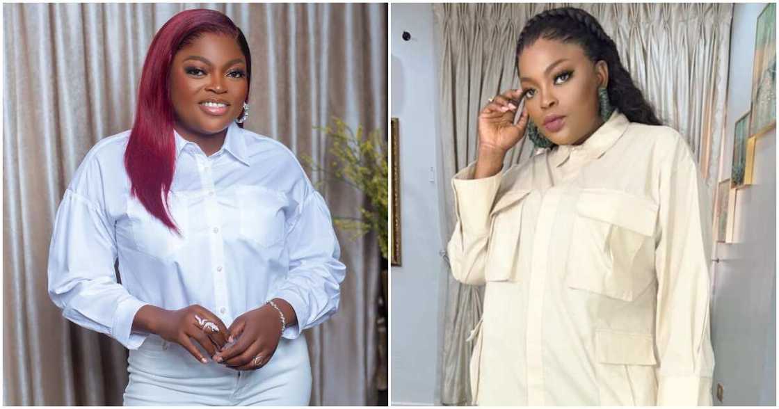 Funke Akindele speaks on her two failed marriages. Funke Akindele speaks on her two failed marriages.