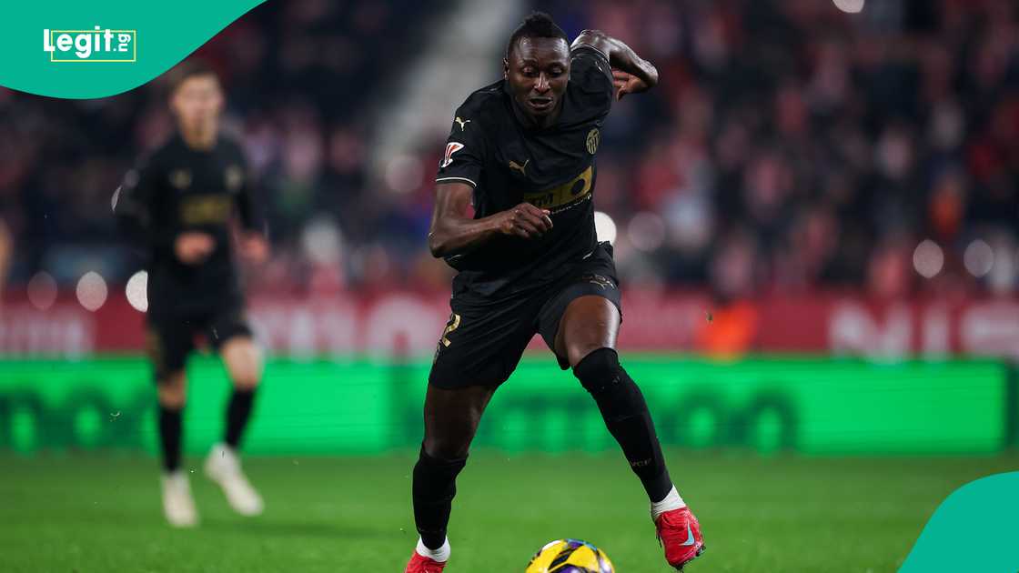 Umar Sadiq has increased his goal tally to five since joining Valencia in January. Umar Sadiq has increased his goal tally to five since joining Valencia in January.