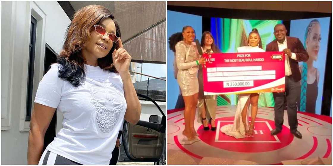 14th Headies: Iyabo Ojo emerges best dressed at award ceremony, wins N250k for best hairstyle 14th Headies: Iyabo Ojo emerges best dressed at award ceremony, wins N250k for best hairstyle