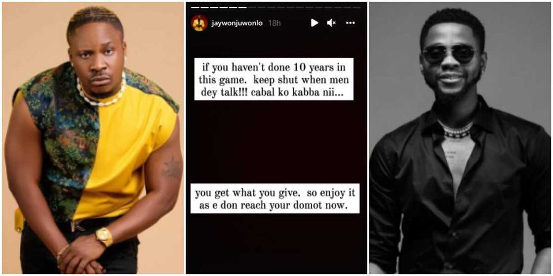 Jaywon and Kizz Daniel Jaywon and Kizz Daniel