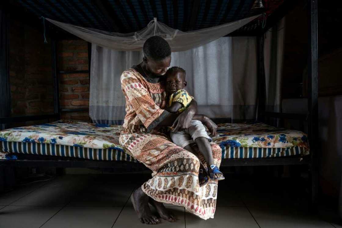 South Sudanese asylum seeker Nyalada Gatkouth Jany, with her one-year-old baby, says Finland has agreed to give her asylum South Sudanese asylum seeker Nyalada Gatkouth Jany, with her one-year-old baby, says Finland has agreed to give her asylum