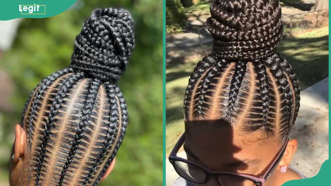 Ghana weaving Shuku hairstyles Ghana weaving Shuku hairstyles