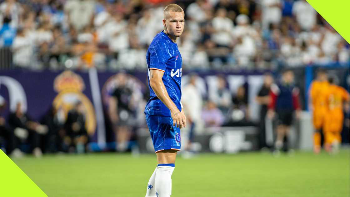 Mykhaylo Mudryk in action for Chelsea Mykhaylo Mudryk in action for Chelsea