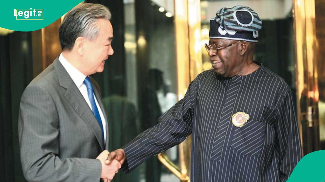 Chinese Foreign Minister Wang Yi Meets Tinubu