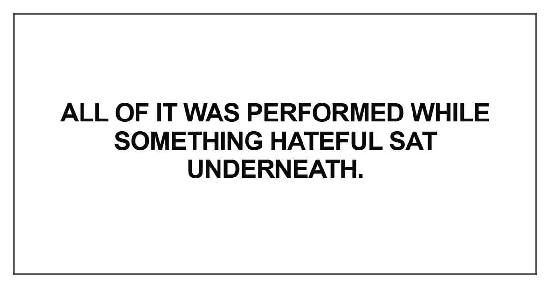 All of it was performed