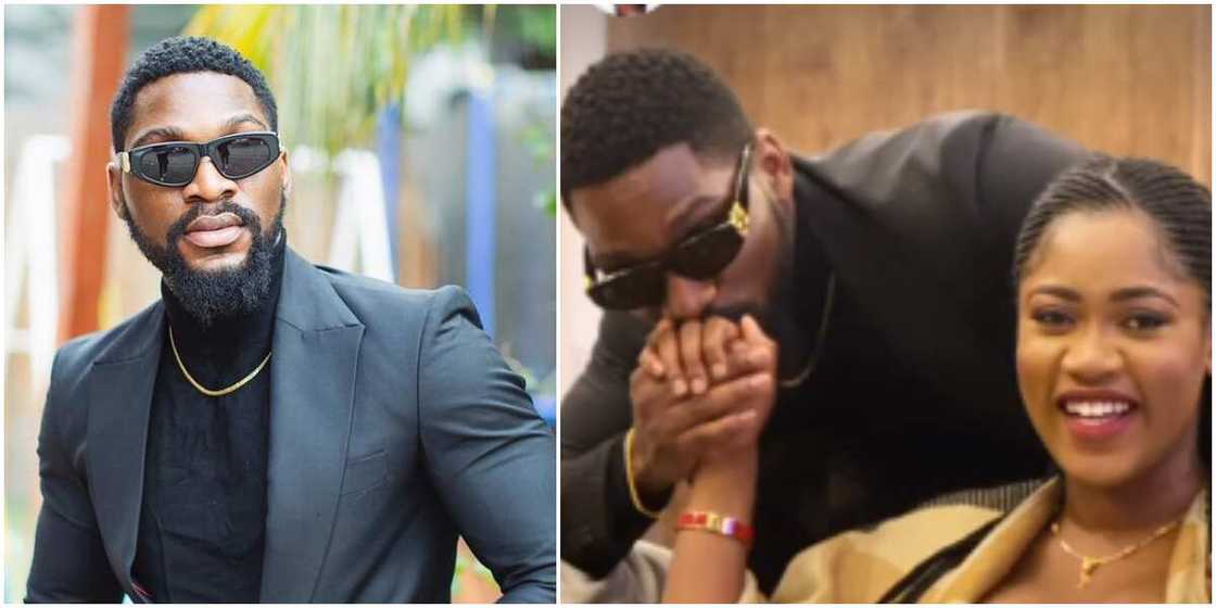 14th Headies: BBNaija's Tobi attends with his woman, describes her as his 'award' 14th Headies: BBNaija's Tobi attends with his woman, describes her as his 'award'