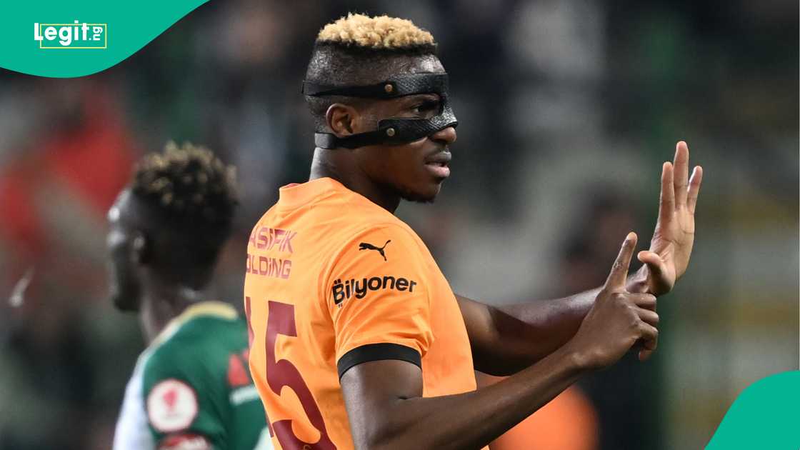 Victor Osimhen, Galatasaray, Konyaspor, Medas Konya Buyuksehir Stadium, Konya, Turkiye, Ziraat Turkish Cup. Victor Osimhen, Galatasaray, Konyaspor, Medas Konya Buyuksehir Stadium, Konya, Turkiye, Ziraat Turkish Cup.