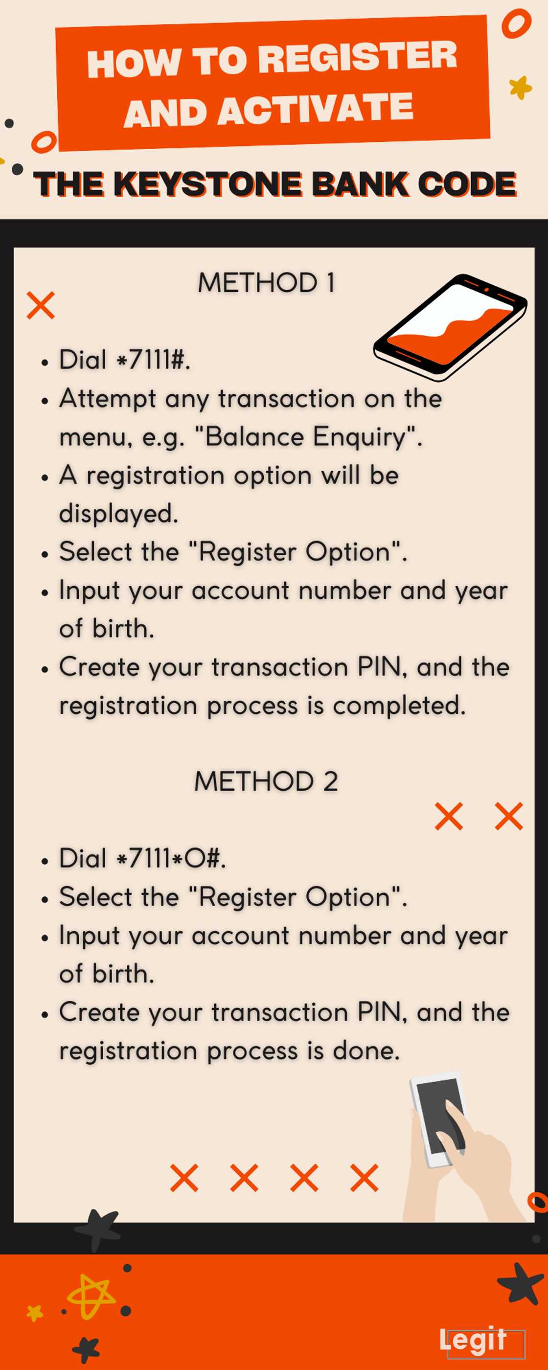 How to register and activate the Keystone Bank code How to register and activate the Keystone Bank code