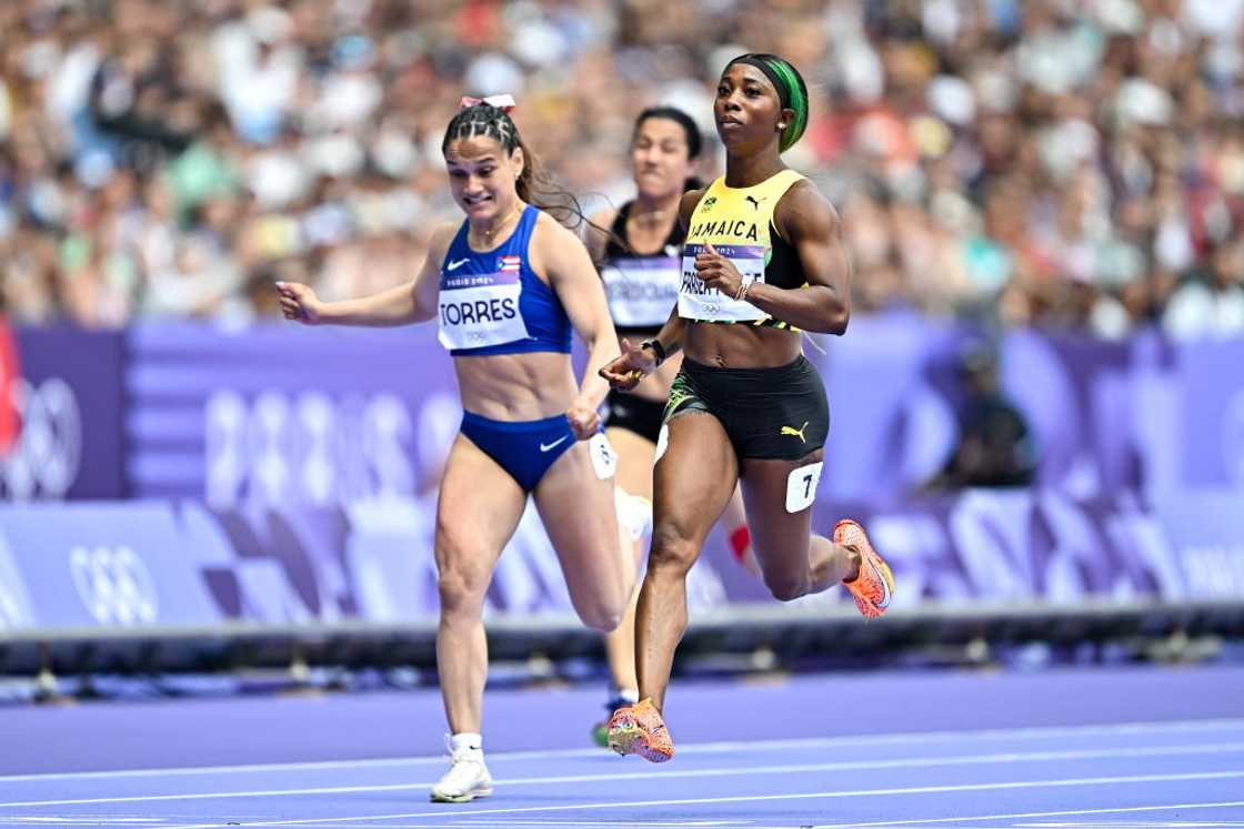 Shelly-Ann Fraser-Pryce, Paris 2024 Olympics, Rosemary Chukwuma. Shelly-Ann Fraser-Pryce, Paris 2024 Olympics, Rosemary Chukwuma.