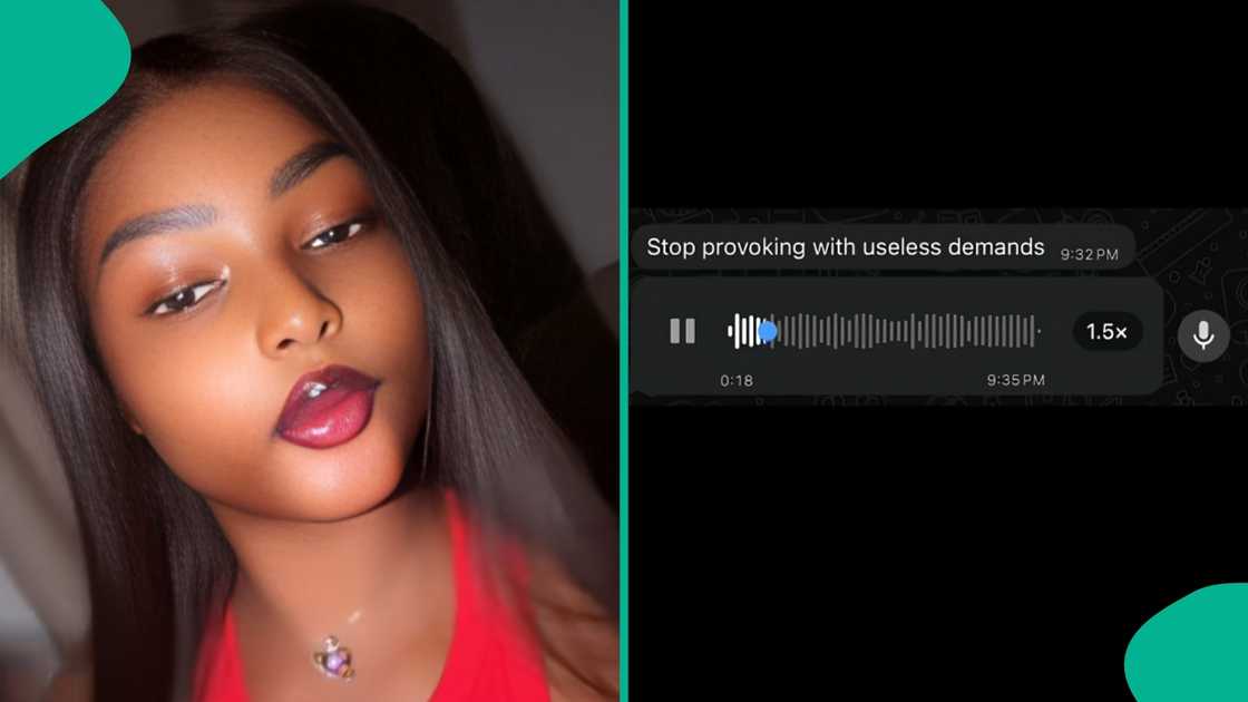 Girlfriend requests for expensive Valentine's Day activity from lover, he reacts and vents his frustration, saying he is financially broke.