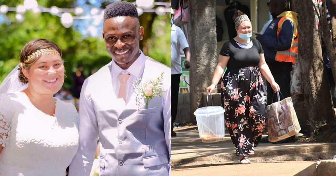 Sylvia with her husband, Kelvin Opanga Bichanga. Sylvia with her husband, Kelvin Opanga Bichanga.