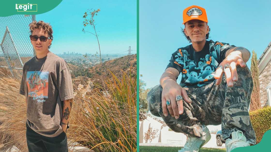 Jett Eaton posing for a photo Jett Eaton posing for a photo