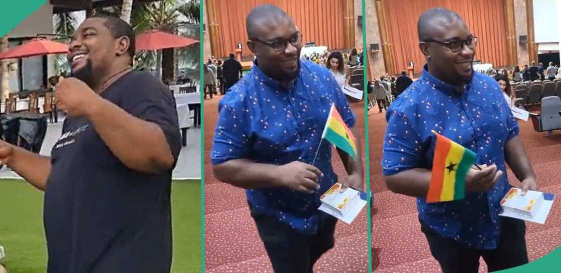 Nigerian man becomes citizen of Ghana. Nigerian man becomes citizen of Ghana.