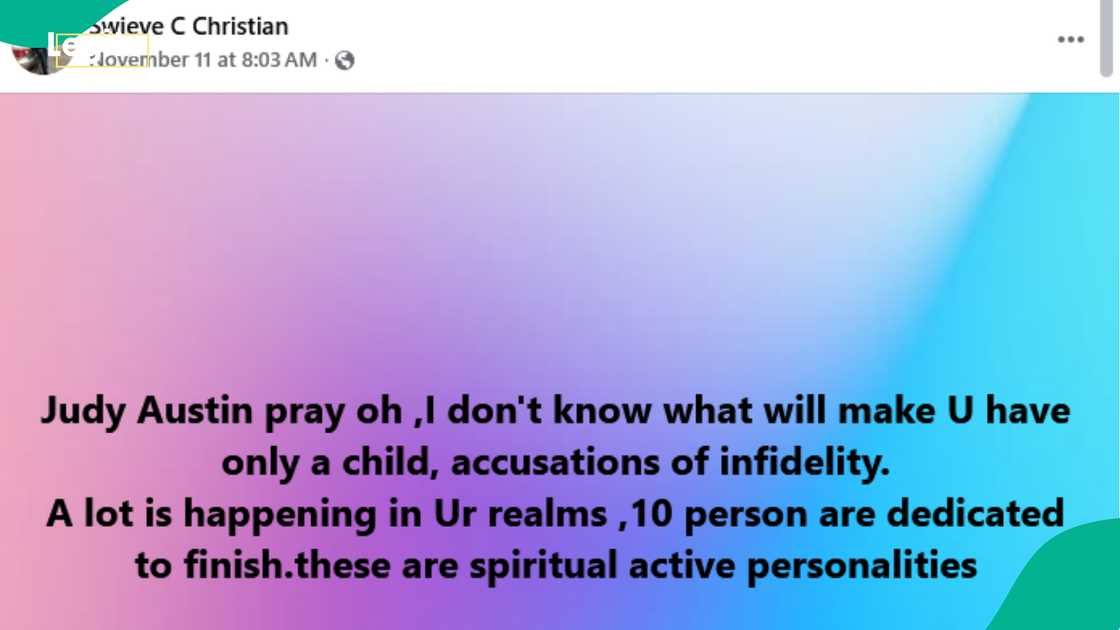 Reactions as pastor releases worrying prophecy about Yul Edochie's wife, Judy Austin, urges her to pray Reactions as pastor releases worrying prophecy about Yul Edochie's wife, Judy Austin, urges her to pray