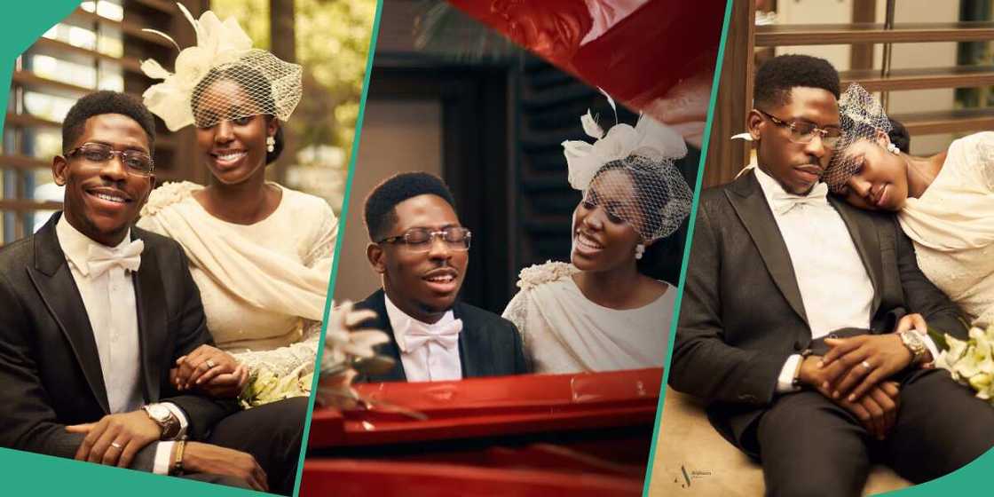 Moses Bliss and his wife's court weddding Moses Bliss and his wife's court weddding