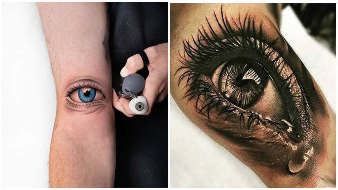 small 3d tattoos