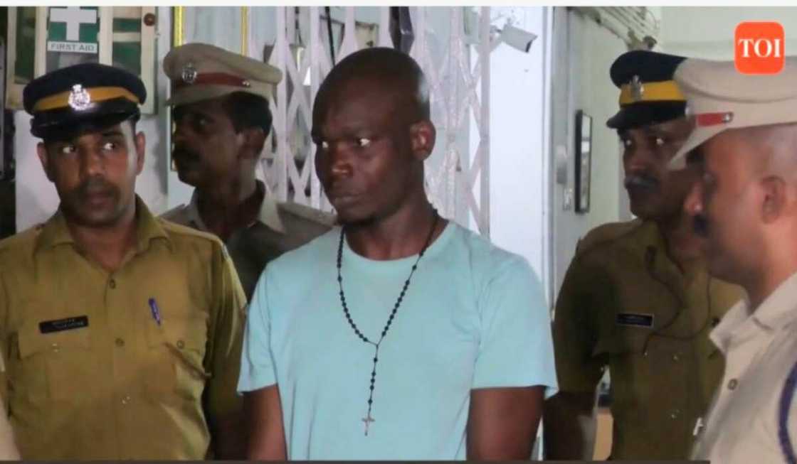 An kama dan Najeriya a India An kama dan Najeriya a India