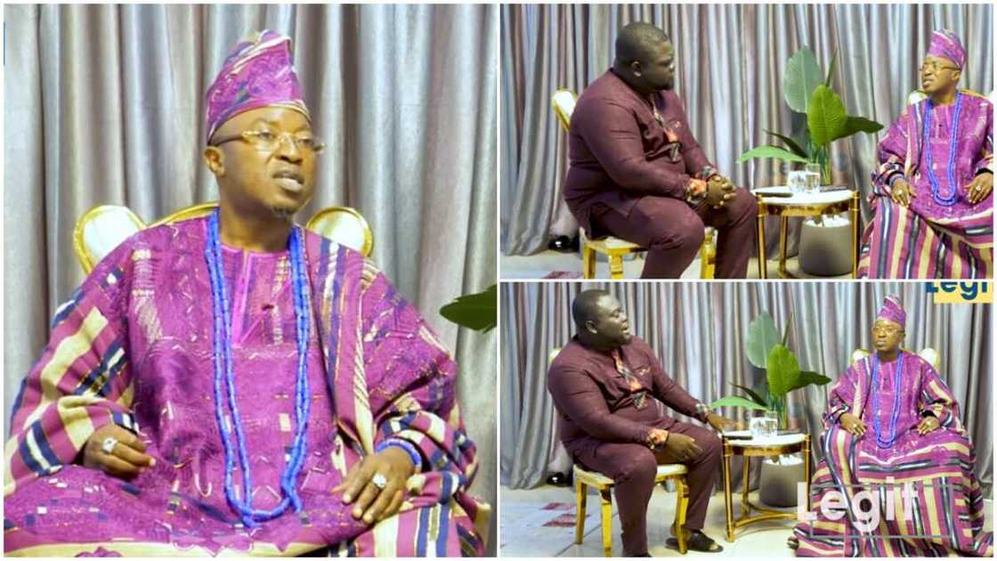 The Oluwo of Iwoland said he apologised for slavery. The Oluwo of Iwoland said he apologised for slavery.