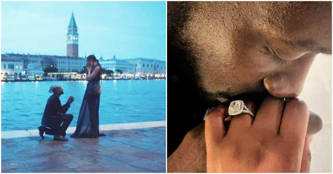 Man reacts to Mr Eazi, Temi Otedola's engagement