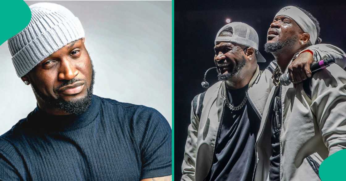 Peter Okoye leaks tape against Paul. Peter Okoye leaks tape against Paul.
