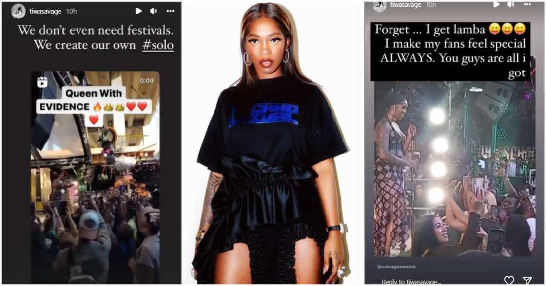 Tiwa Savage throws solo concert abroad