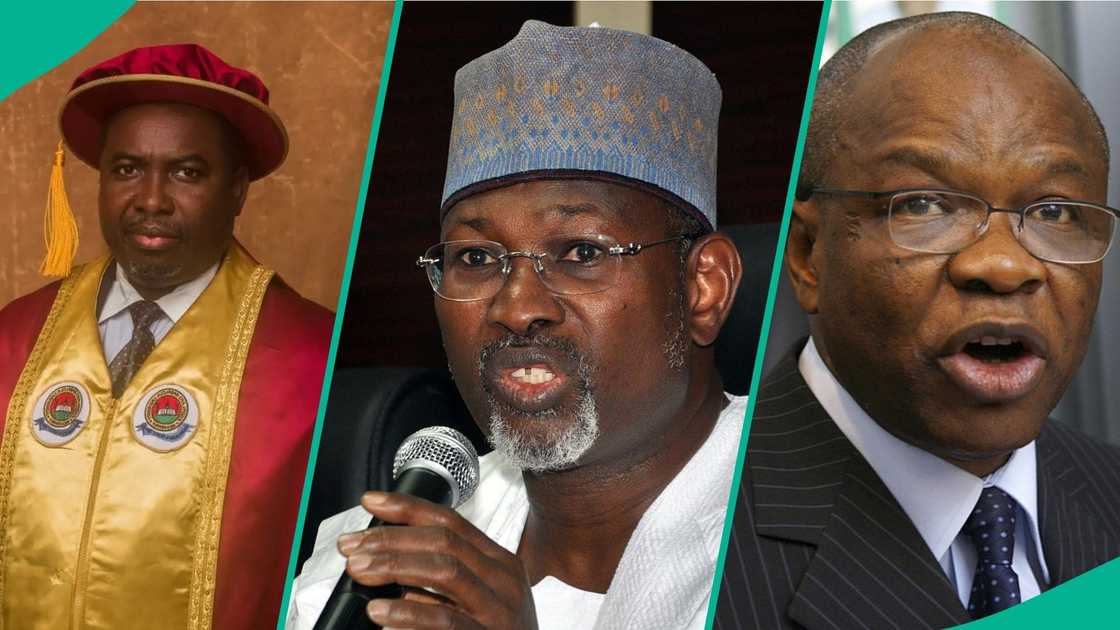 The geopolitical origins of INEC chairmen from 2000 till date have been revealed. The geopolitical origins of INEC chairmen from 2000 till date have been revealed.