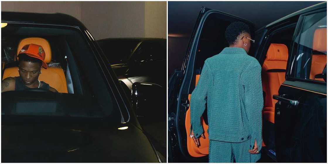 Wizkid as Uber driver Wizkid as Uber driver