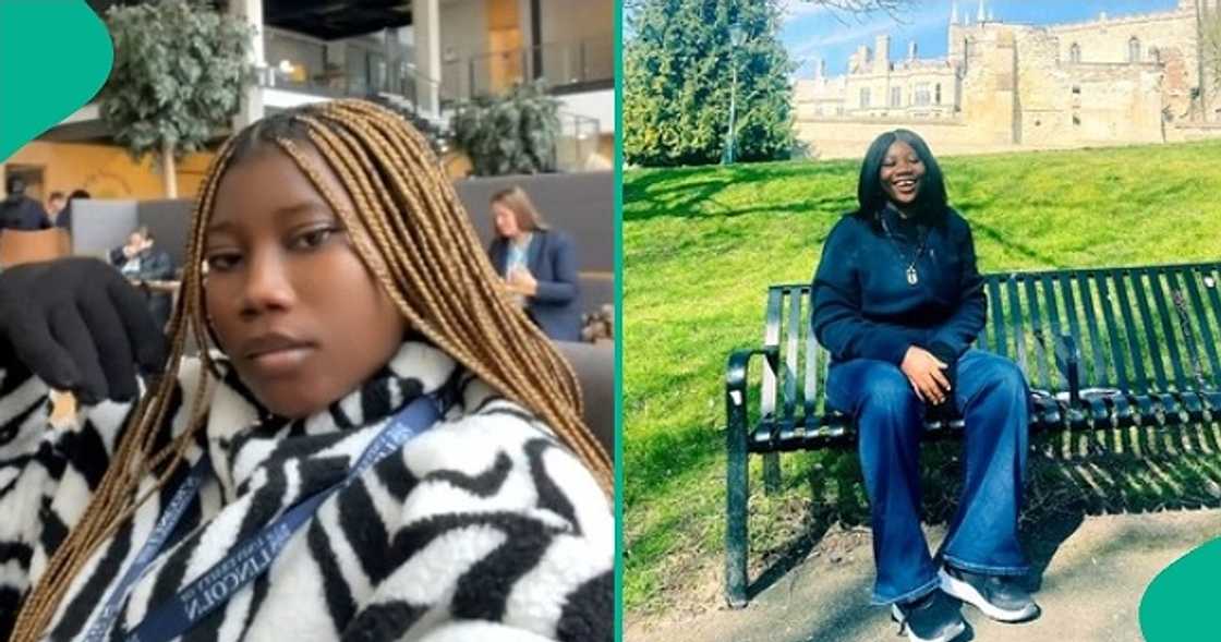 Nigerian lady hails husband who brought her abroad