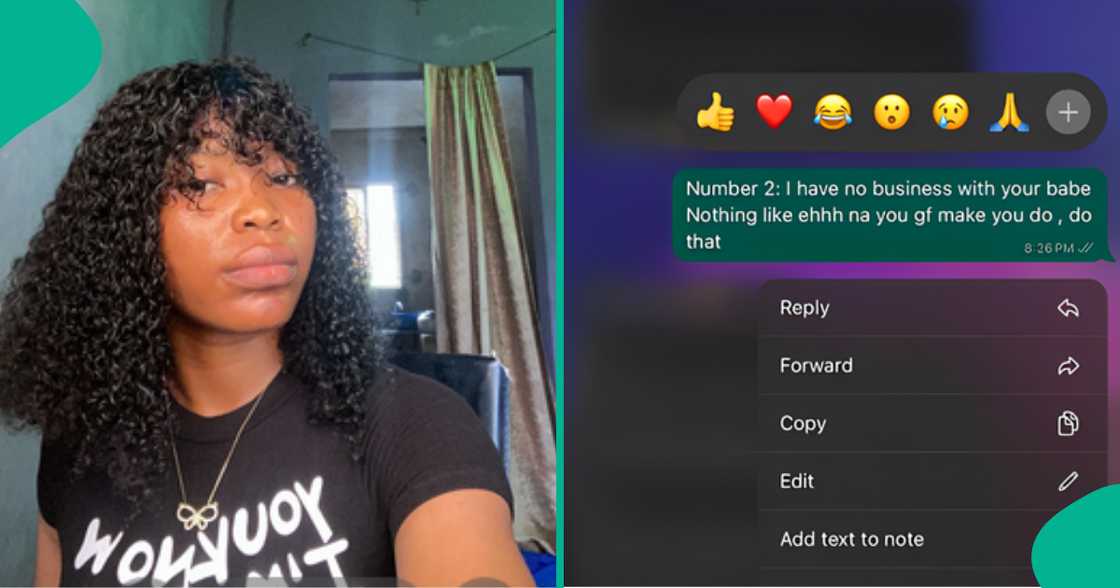 WhatsApp chats emerge as lady shows 3 rules she gave me who wants her as his side chick WhatsApp chats emerge as lady shows 3 rules she gave me who wants her as his side chick