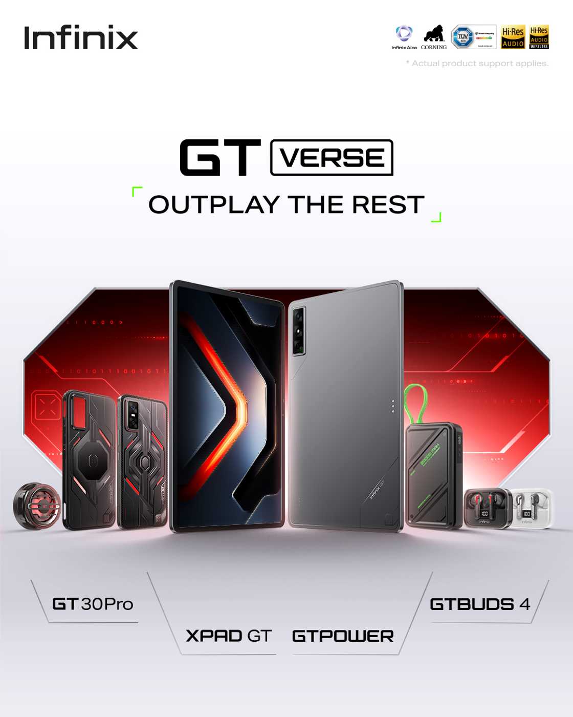 Infinix Launches GT 30 Pro: A Gaming Flagship Built to Carry with All-Day Full FPS Performance Infinix Launches GT 30 Pro: A Gaming Flagship Built to Carry with All-Day Full FPS Performance