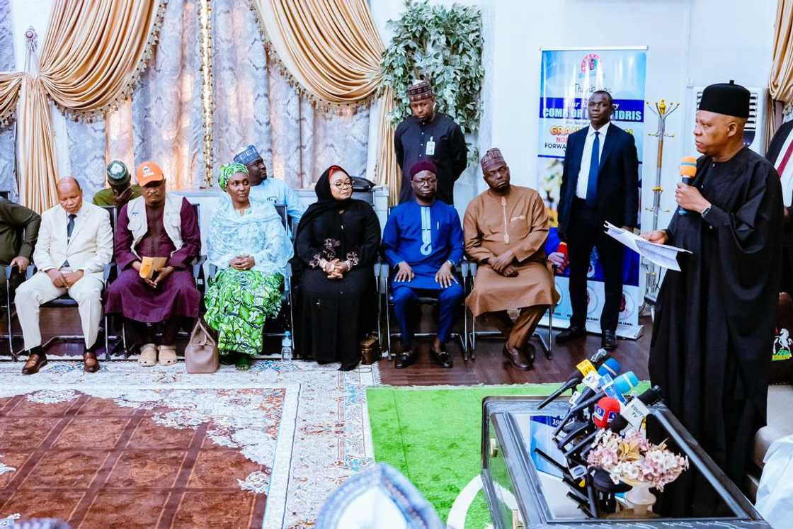 Shettima ya gana da iyayen daliban da aka sace