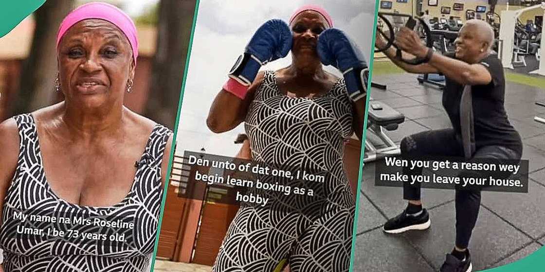 73-year-old woman who lifts heavy weights trends