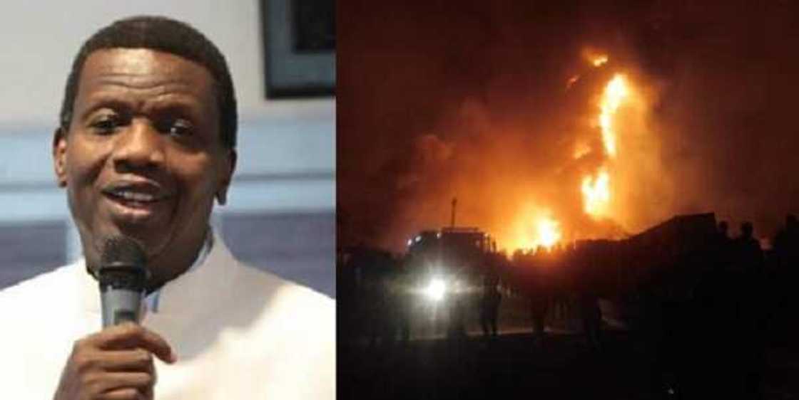 God shows no favouritism - Daddy Freeze blasts report that RCCG church was untouched in Abule Egba fire God shows no favouritism - Daddy Freeze blasts report that RCCG church was untouched in Abule Egba fire