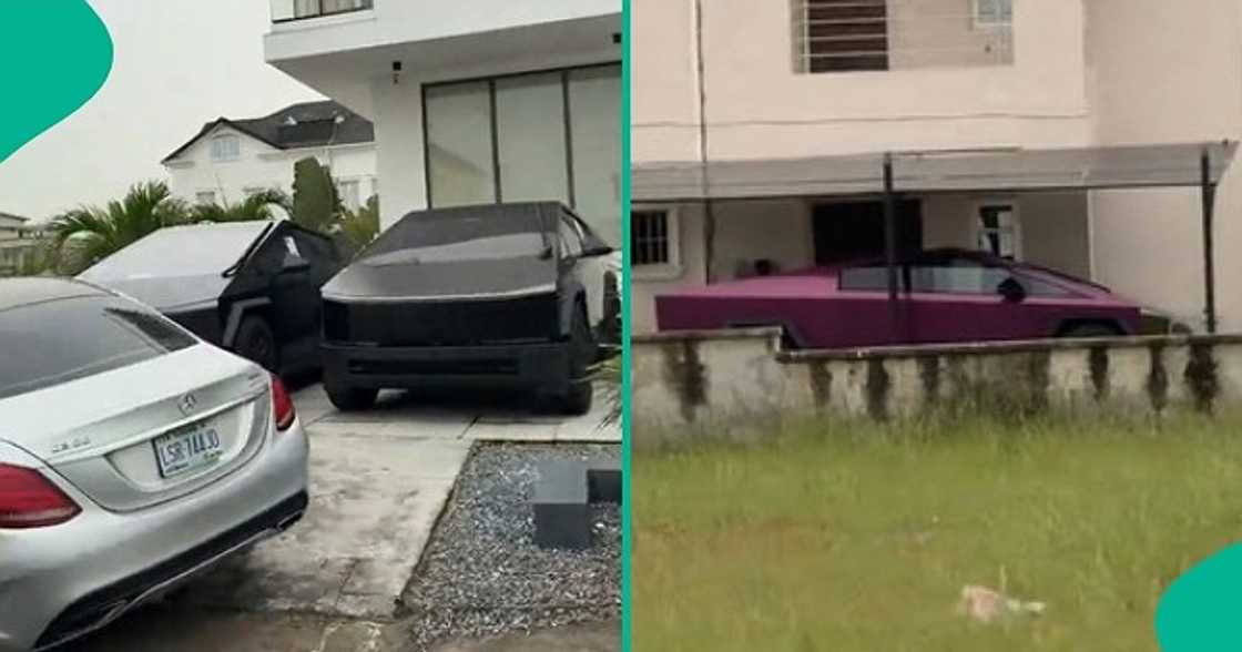 Video shows upscale estate in Lekki where 'everyone' owns Cybertruck