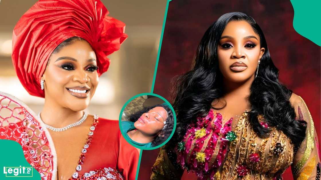 Uche Ogbodo showcases her refreshed facial appearance after undergoing a cosmetic procedure