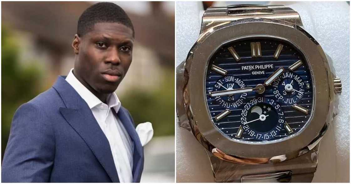Photos of Emmanuel Odunlami and his Patek Philippe Natulius Photos of Emmanuel Odunlami and his Patek Philippe Natulius
