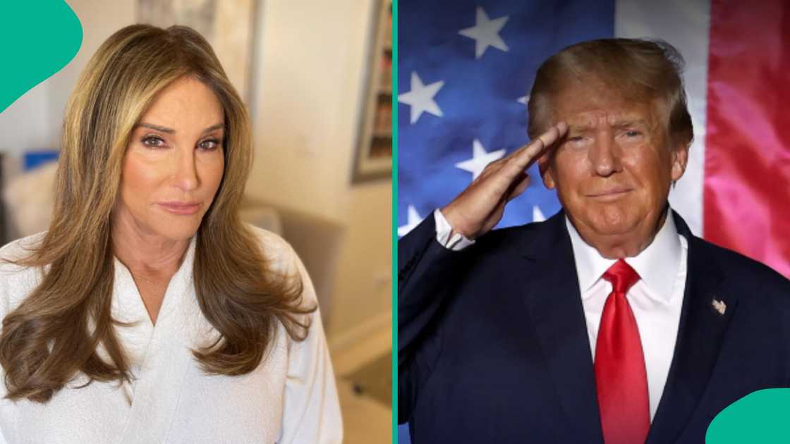 Caitlyn Jenner congratulates President Donald Trump. Caitlyn Jenner congratulates President Donald Trump.