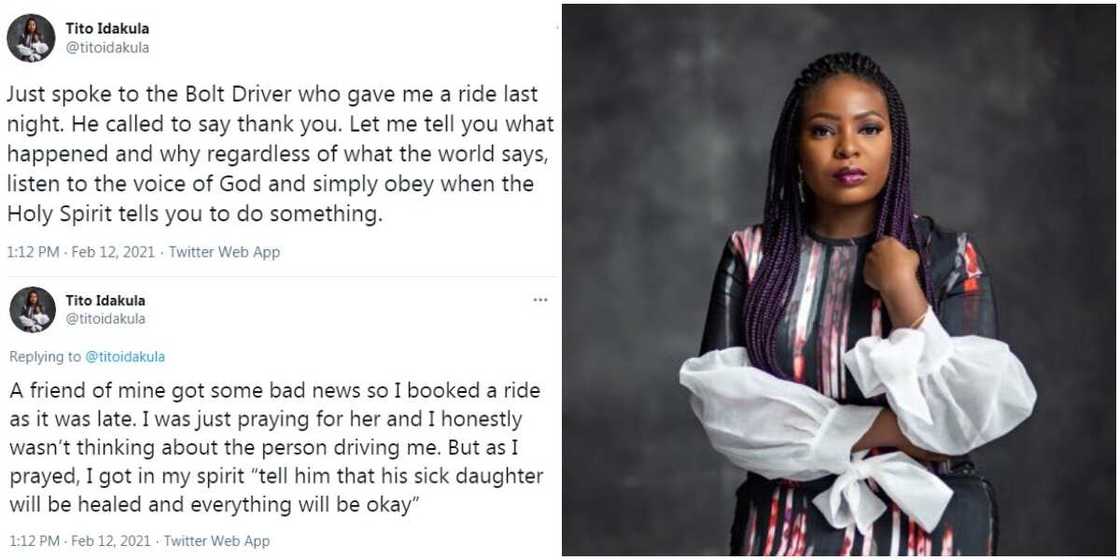 Nigerian lady stuns social media with her night experience with a male Bolt driver, he ended up in tears Nigerian lady stuns social media with her night experience with a male Bolt driver, he ended up in tears