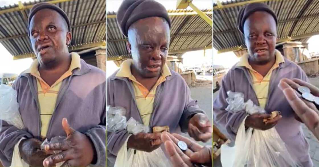 This is so sweet: Massive Reactions as Street Hawker is Gifted Cash of Same Amount He Makes Monthly