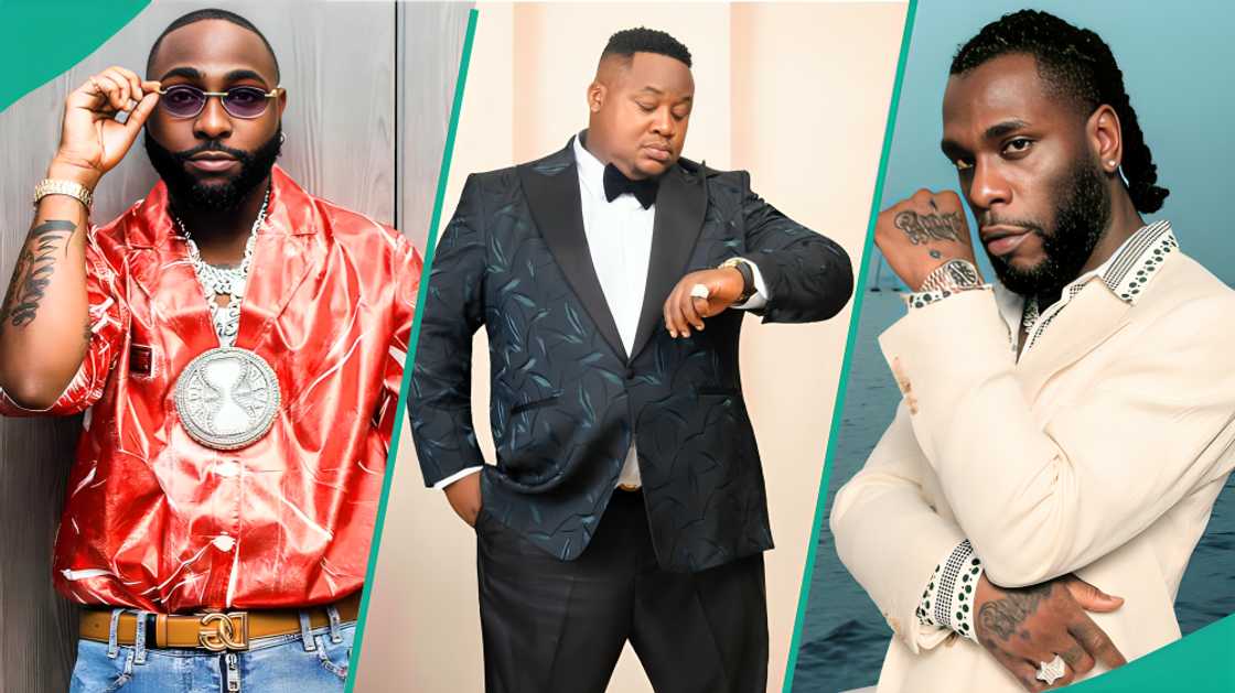 Davido sends message to Cubana Chief Priest telling him to avoid the drama between Wizkid and Burna Boy after DJ Tunez incident