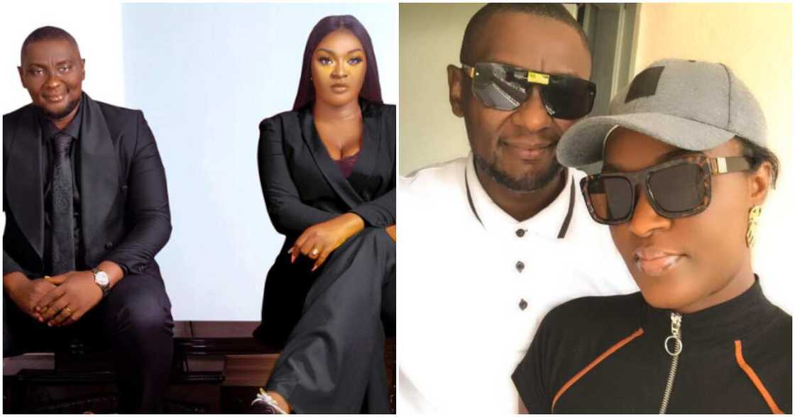 Chacha Eke Faani and her husband Austin Chacha Eke Faani and her husband Austin